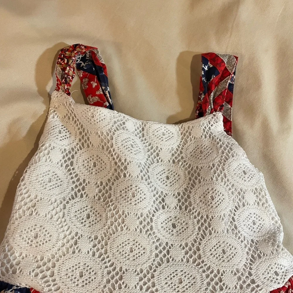 Kids’ Dress Bundle - Light Blue, Yellow, and Red/White/Blue, Size 5/6 (Medium)‎